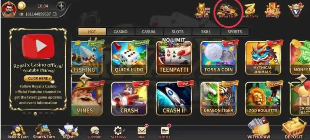 Royal Casino Game