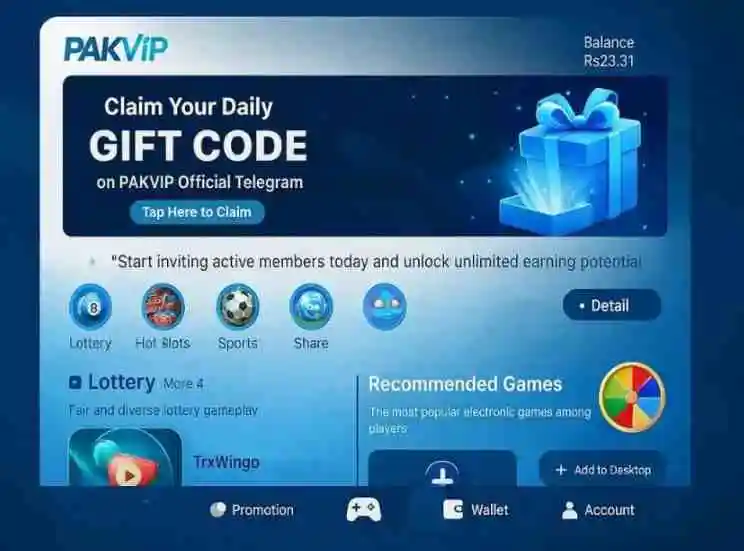 PAK VIP GAme